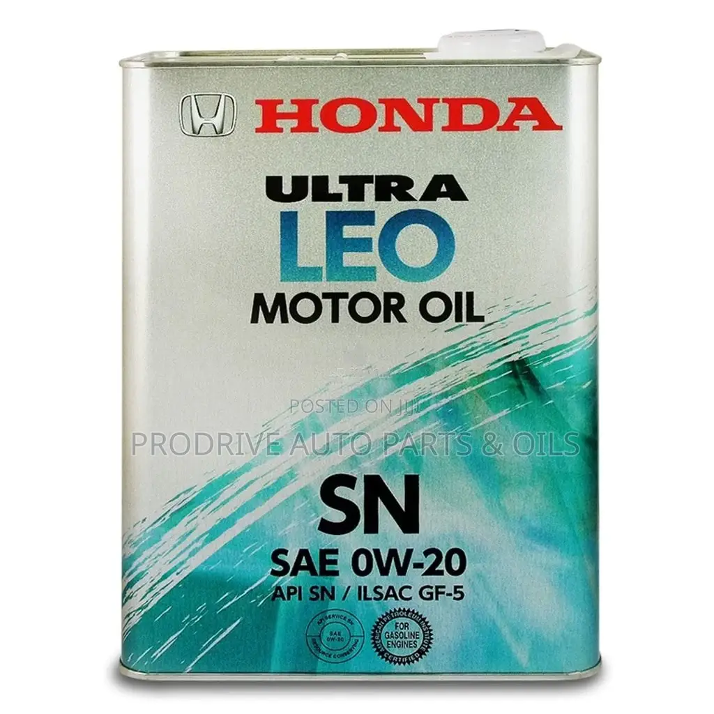 Honda Sae 0w-20 Leo Synthetic Motor Oil 4l