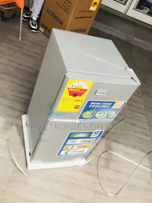 90 Liters Nasco Topfreezer Gray Nasf2-120 Doubledoor Fridge