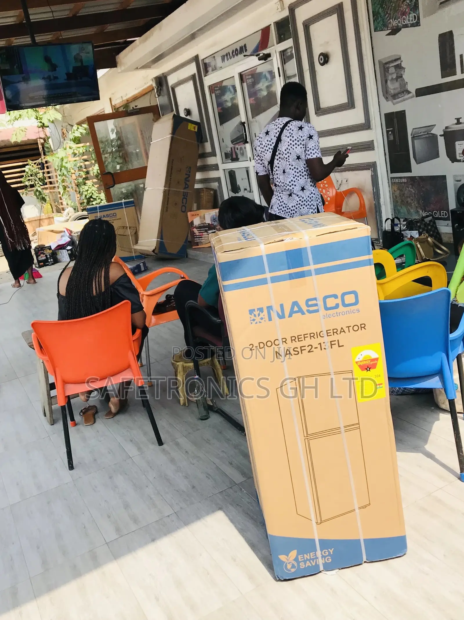 Purchase Nasco Doubledoor Nasf2-120 Topfreezer Fridge