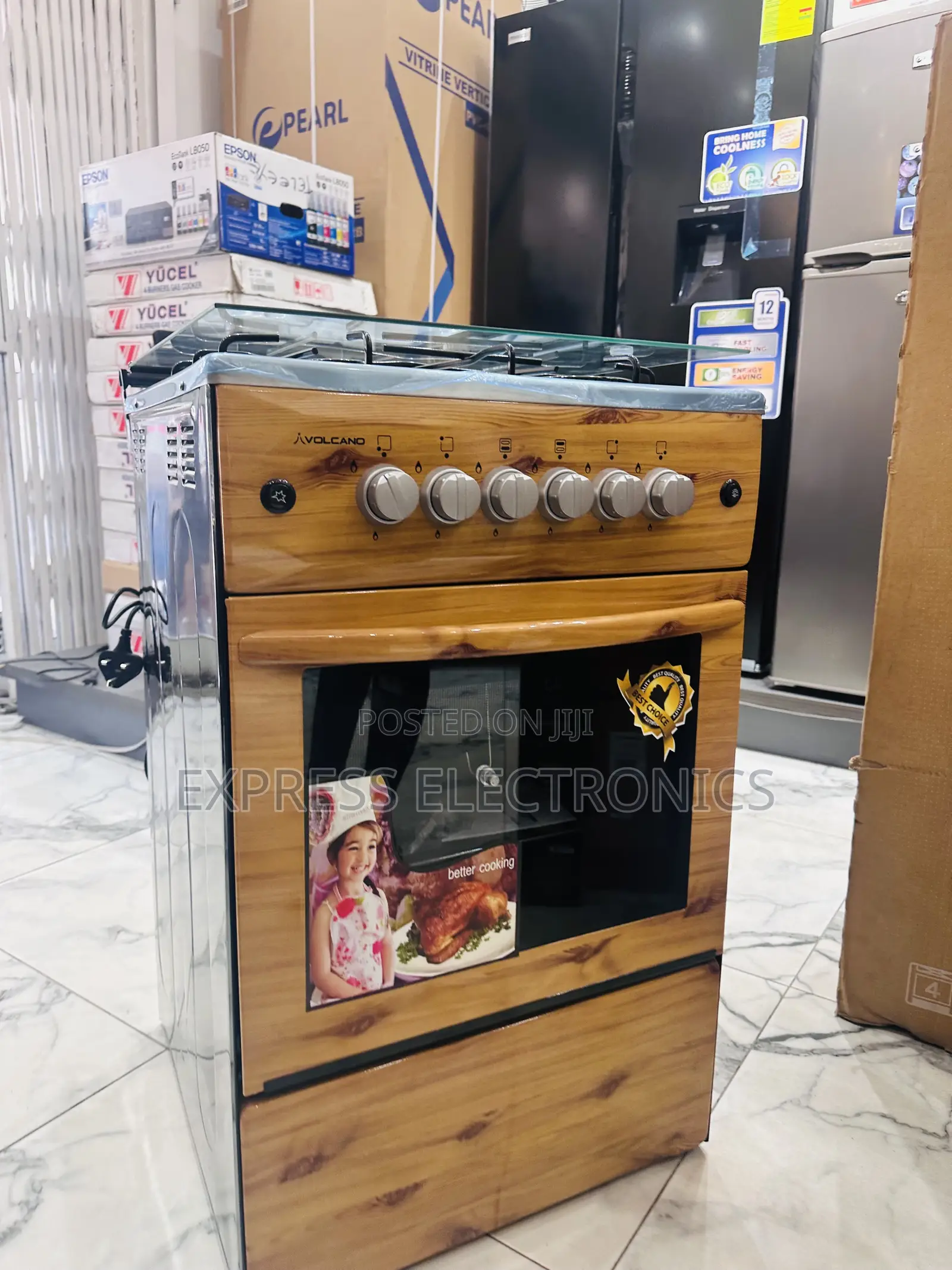 Authentic Yet Affordable Gas Cooker Oven Grill 4burner