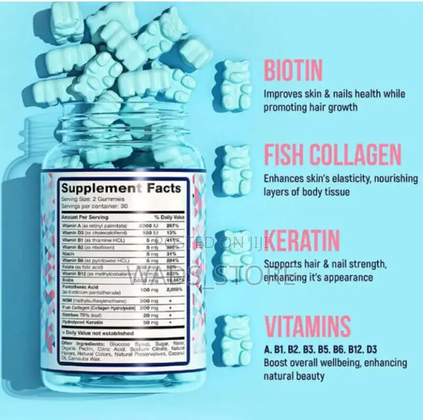 Biotin Collagen Keratin