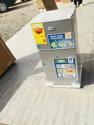 Topfreezer Doubledoor Nasco Nasf2-120 Gray 90 Liters Fridge