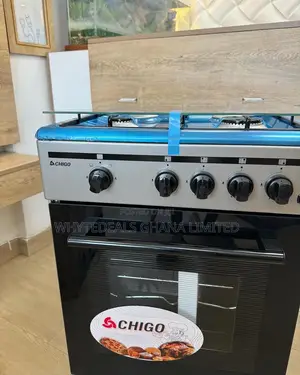 No Match Stick| Chigo 4-burner Auto-ignition Gas Cooker| Oven| Grill