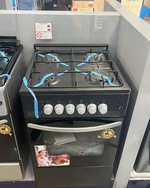 Volcano 50x50 Gas Cooker| 4_burners| Oven| Grill| 2_yrs Warranty| New