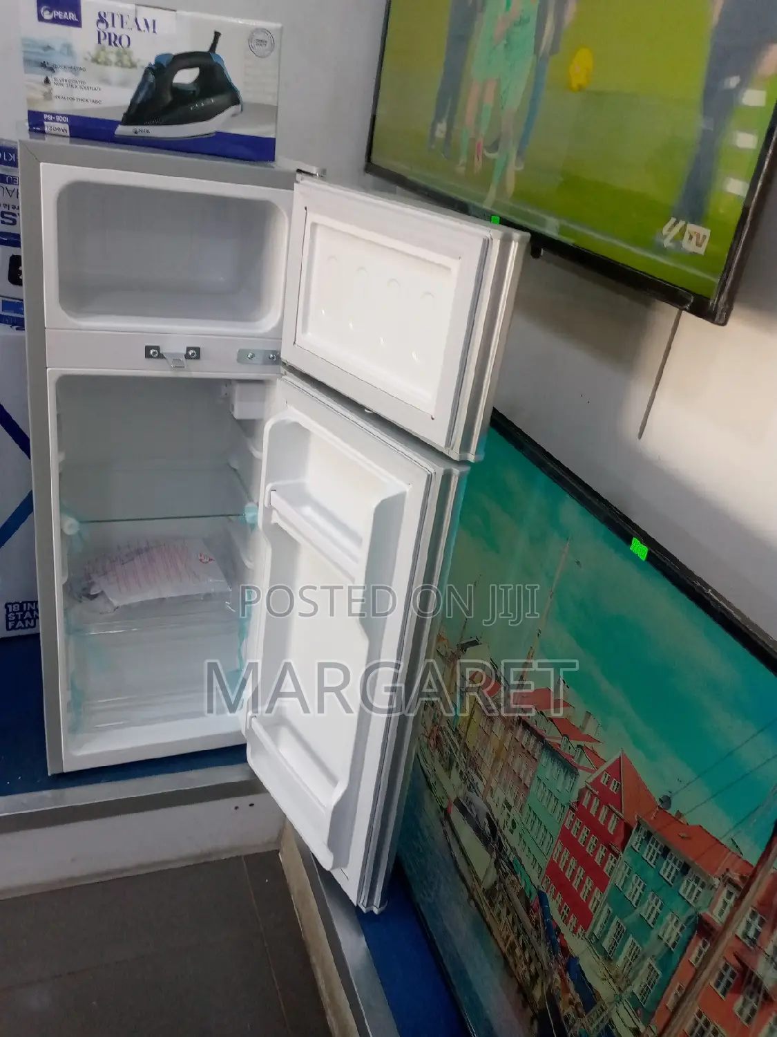 Nasco 85 Littres Double Door Fridge