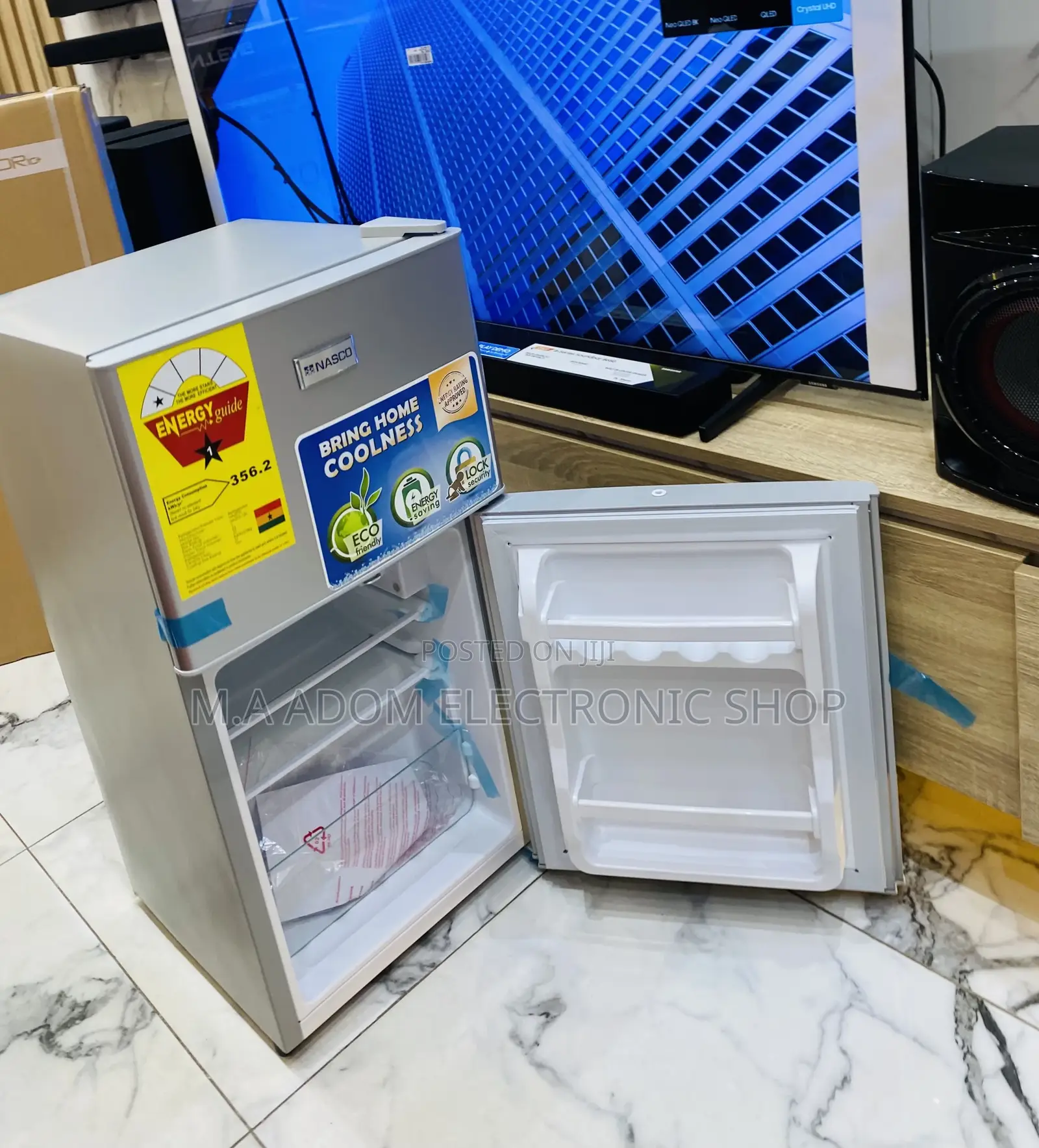 Purchase Quality Nasco 2 Door Table Top Fridge Nasf2-120.