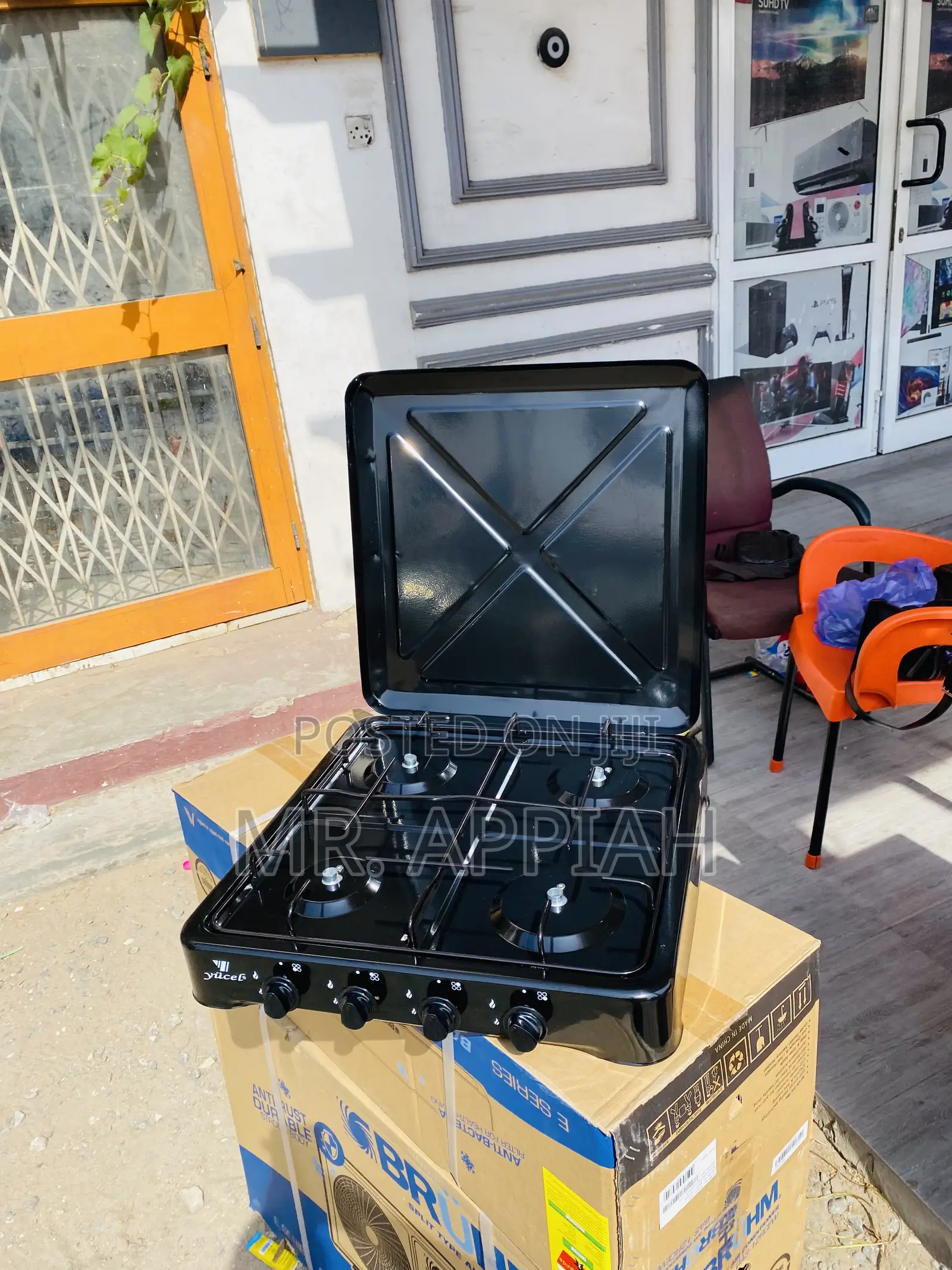 Extremely Quality Yucel 4 Gas Burner Table Top.