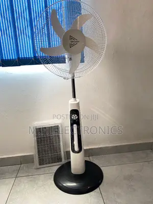 Brand New 18 Inches Solar and Cheargeable Fan