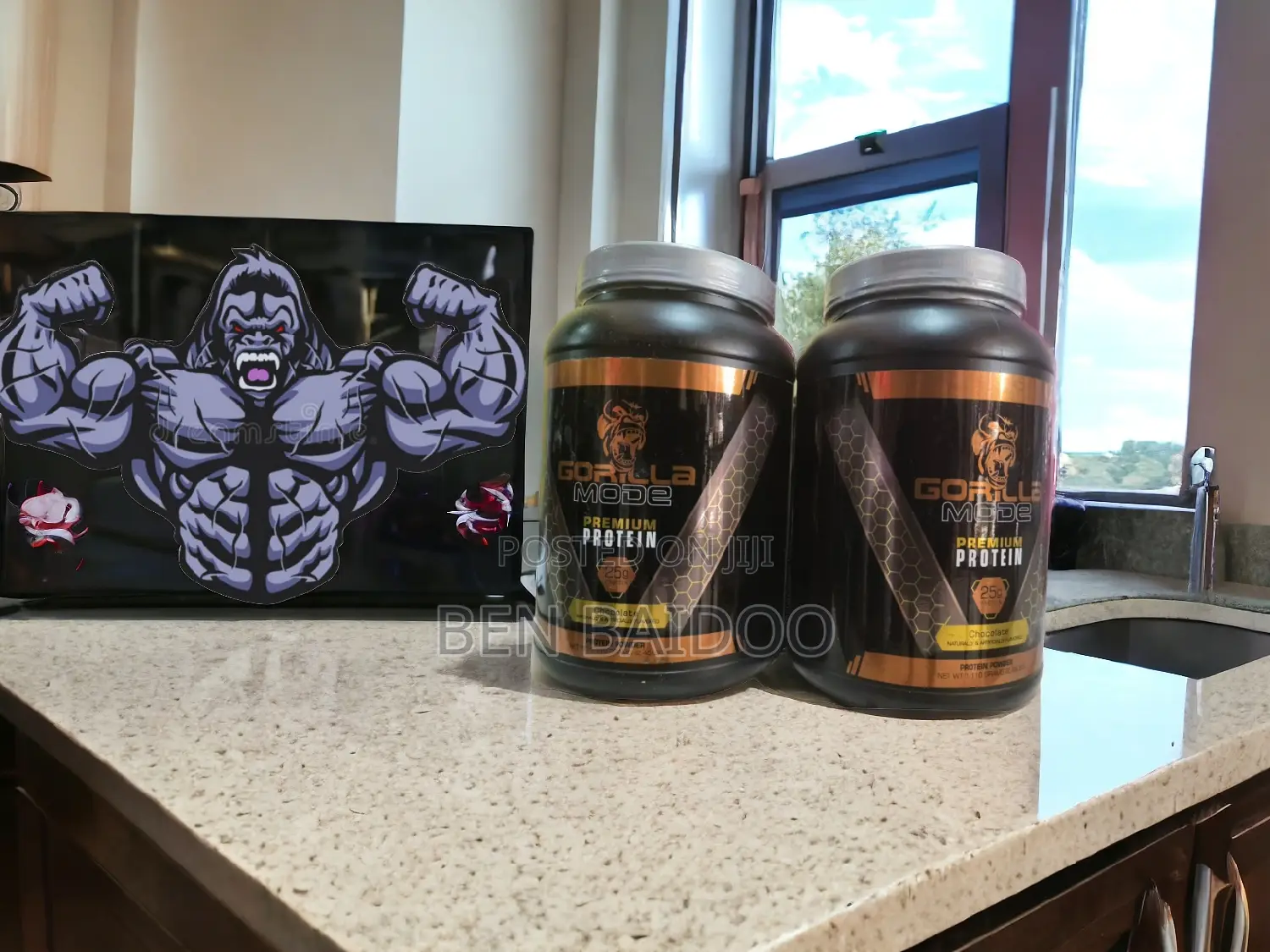 Newly Improved Gorilla Man Protein Supplement