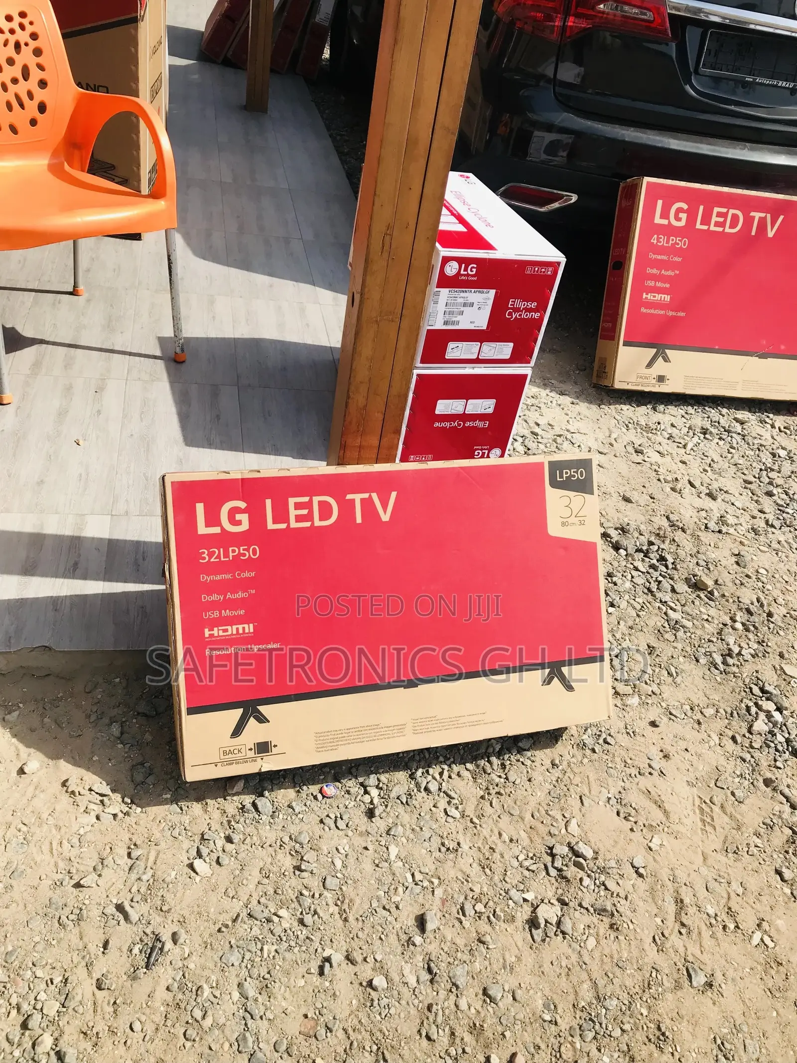 LP50 LG Glossy Smart Electric 32 Inches Black Led Tv