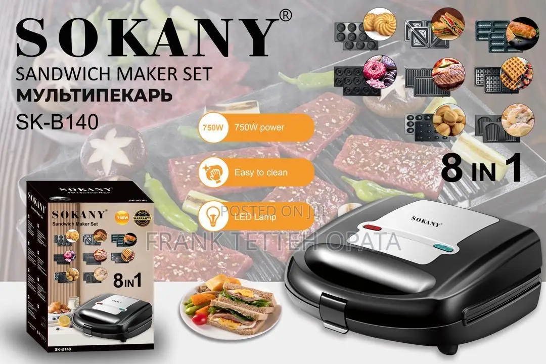Sokany 8 in 1 Breakfast Maker