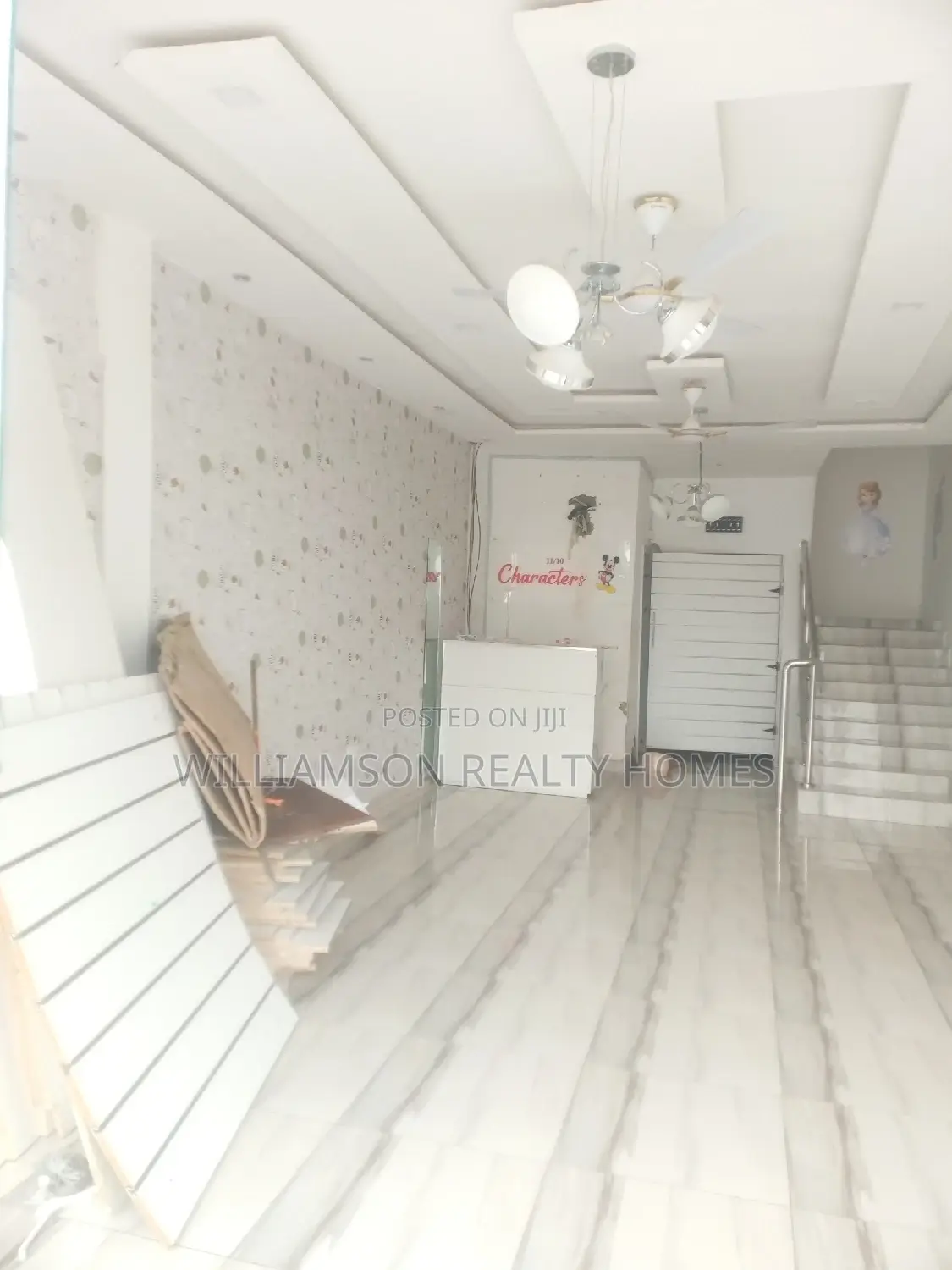 Road Side Double Shop/Showroom/Office Space 4rent, Spintex