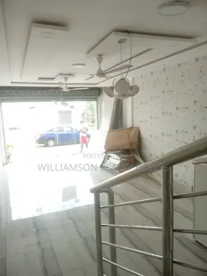 Road Side Double Shop/Showroom/Office Space 4rent, Spintex