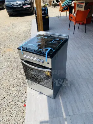 Long Lasting Volcano 4 Gas Burner + Glass Lid(Gray).