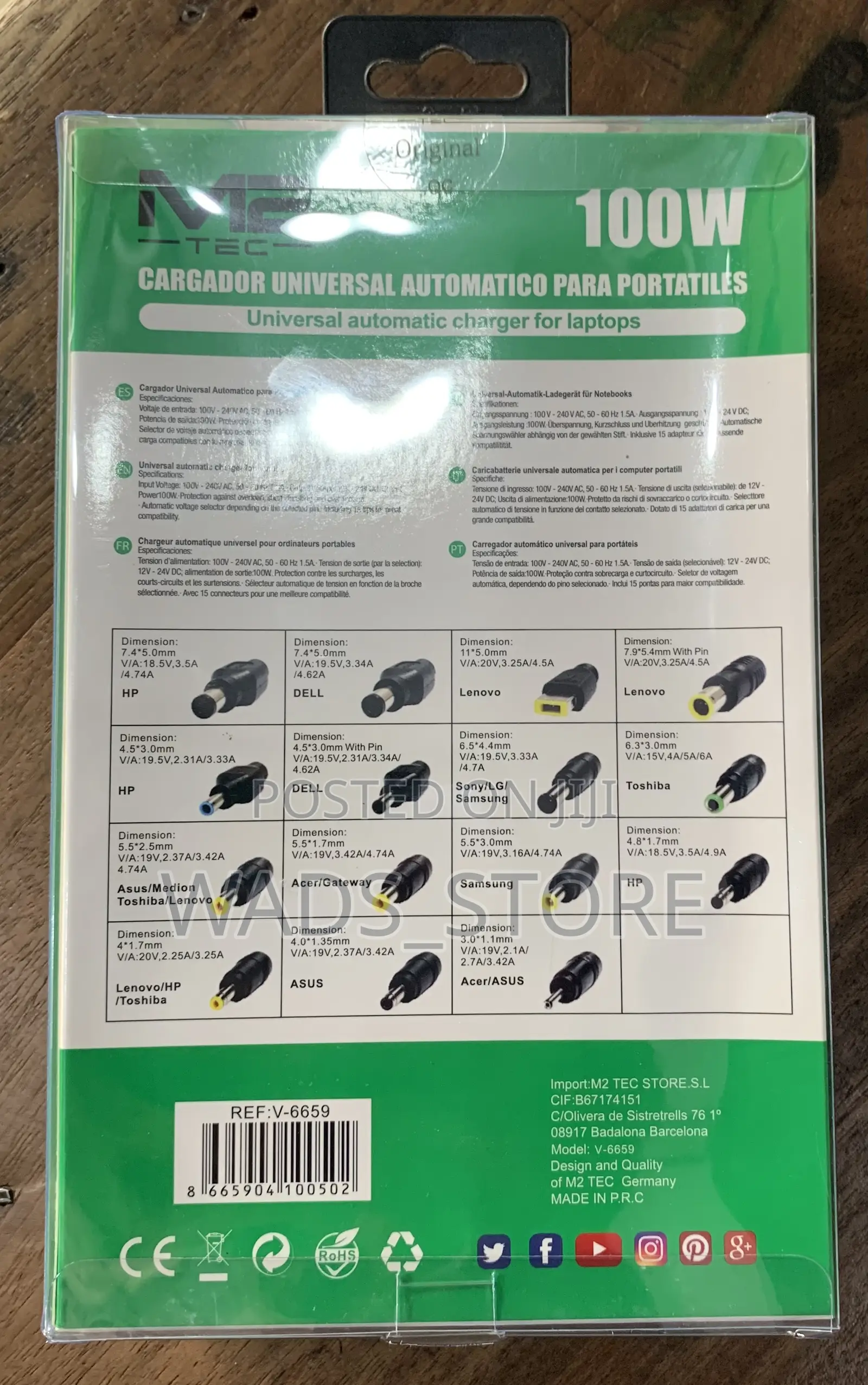 My2 Tec Quality Universal Charger