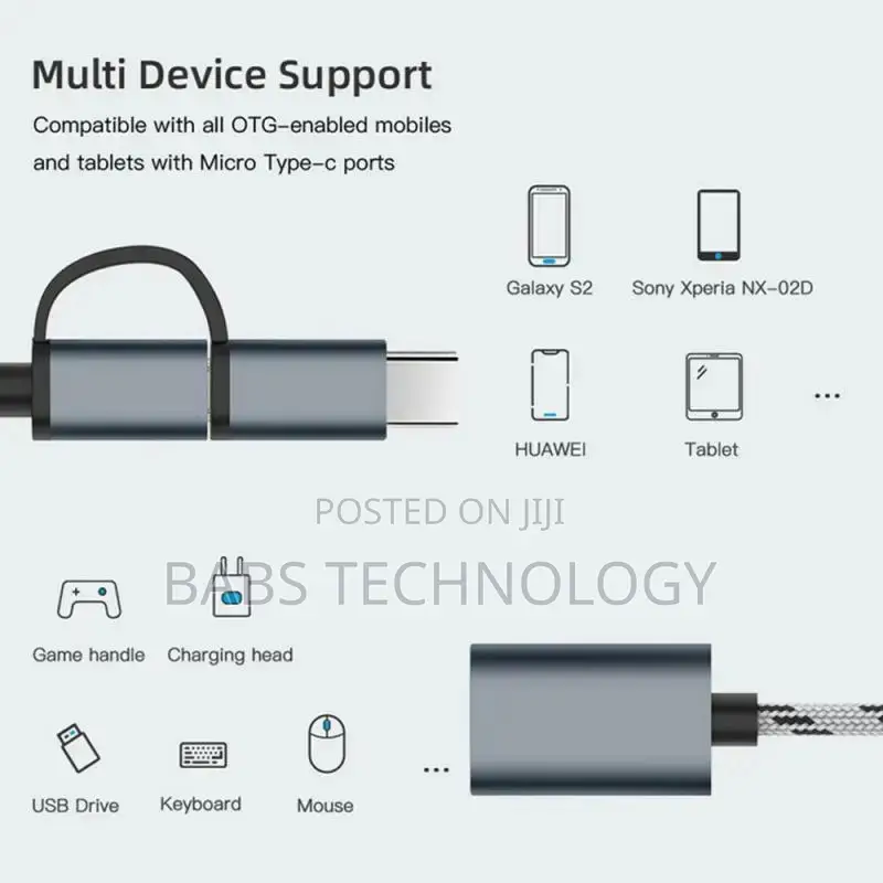 2 in 1 OTG ADAPTER