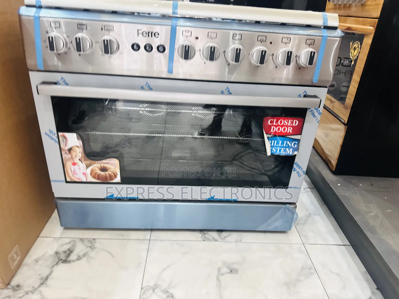 Improving Quality Ferre Gas Cooker Oven Grill 4-2