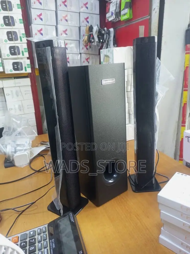 Media 7 Plus Sound Bar and Sub Woofer