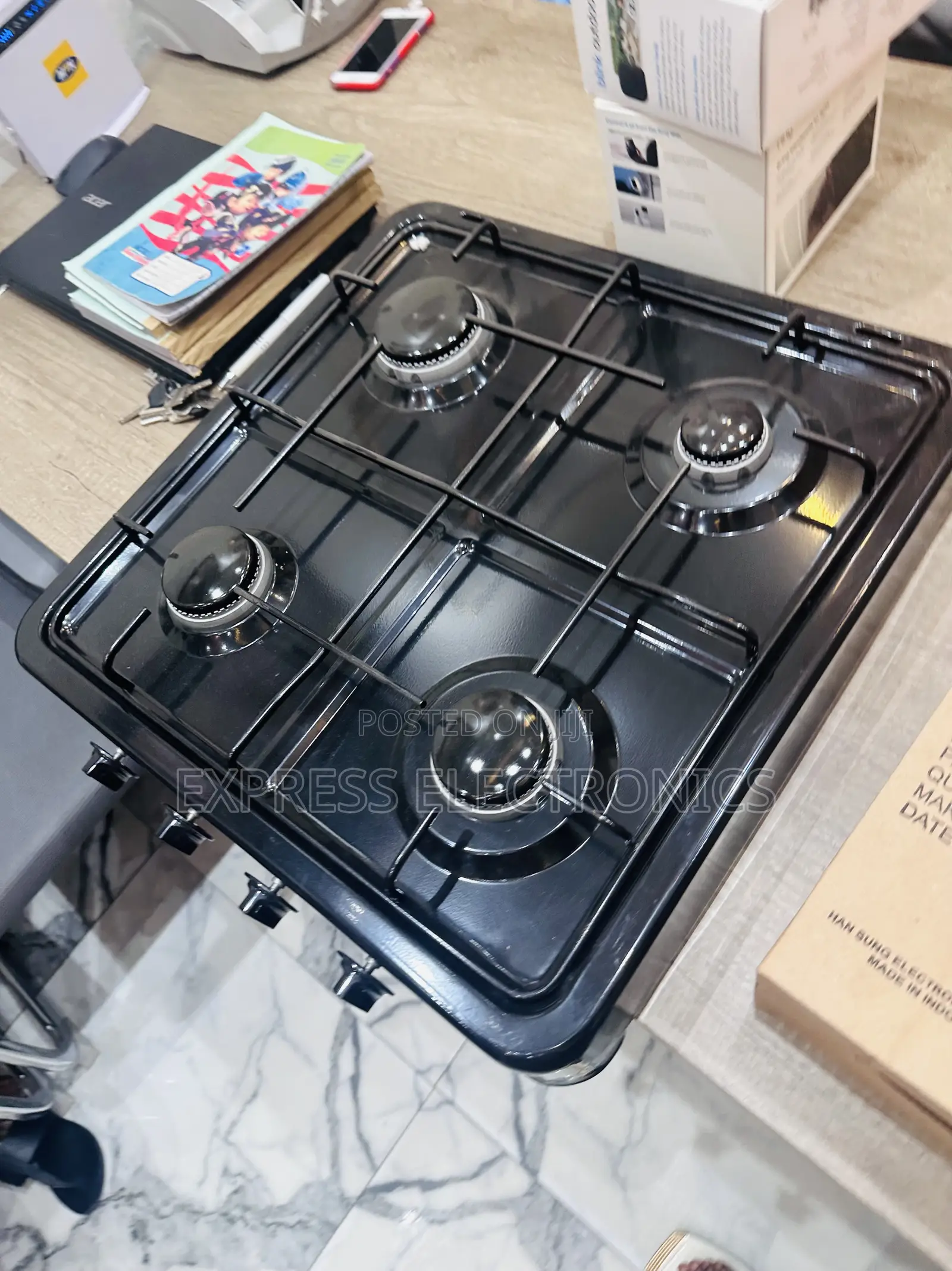 High Quality Authentic Gas Stove 4burner Table Top