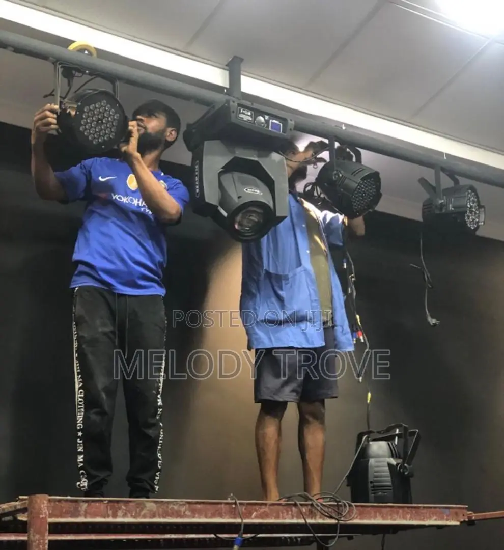 Installation of Stage Light