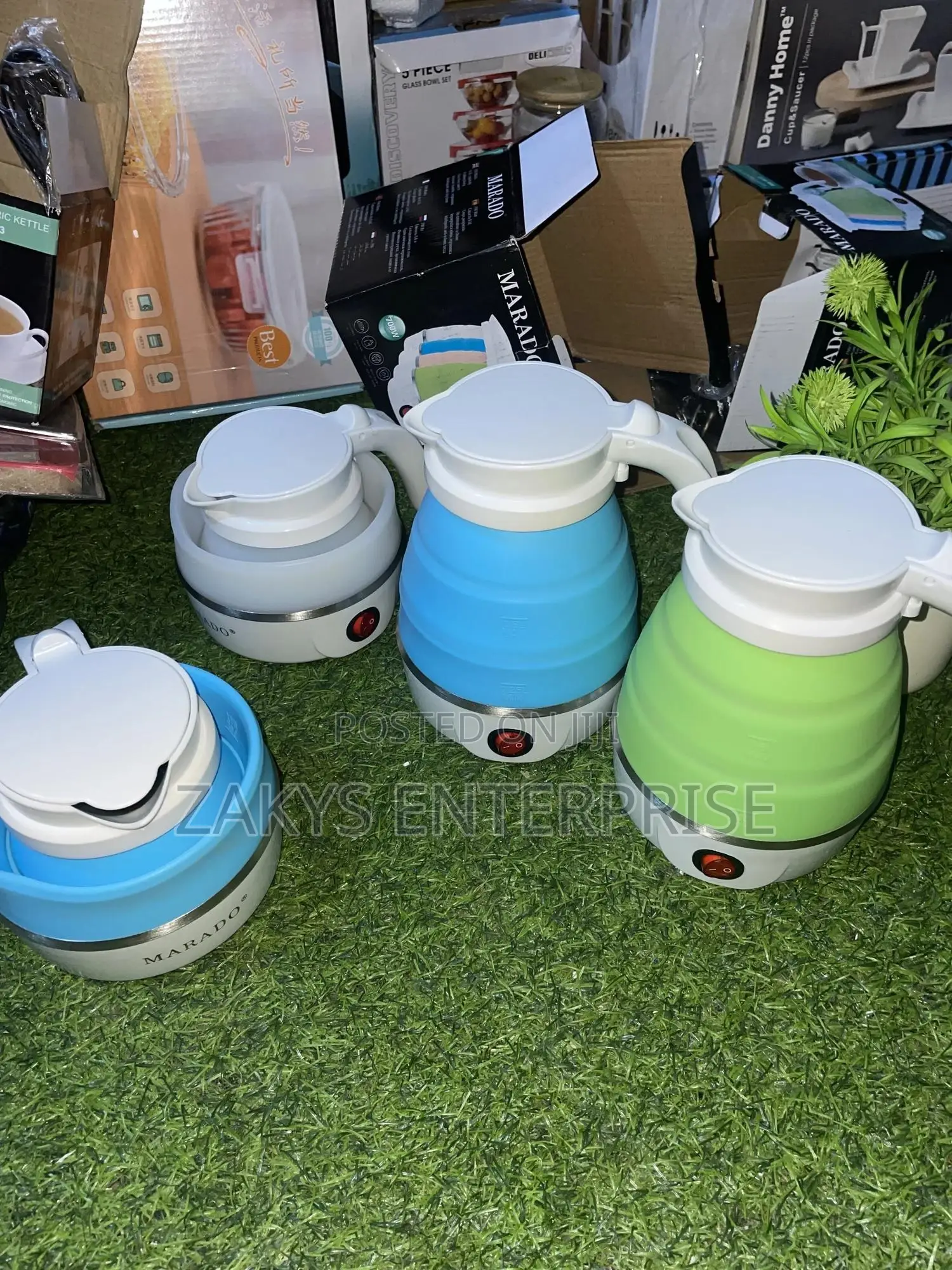 Foldable Electric Travel Kettle