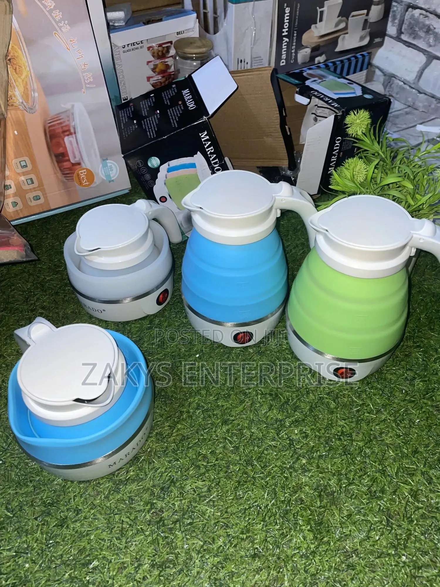 Foldable Electric Travel Kettle