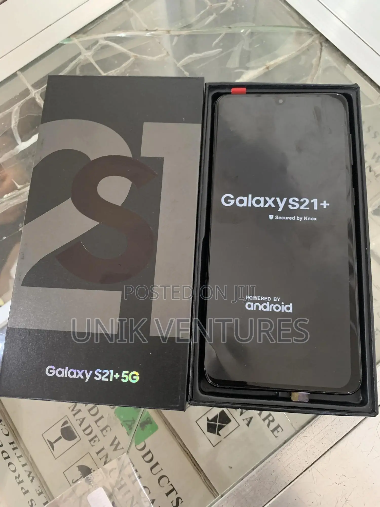 New Samsung Galaxy S21+ 5G 128 GB Black