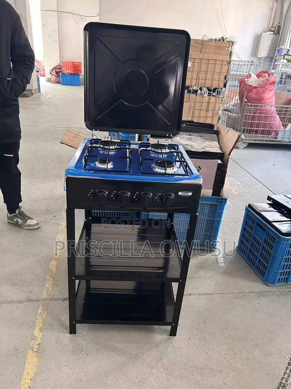 Boko 4 Burner With Stand for Sale
