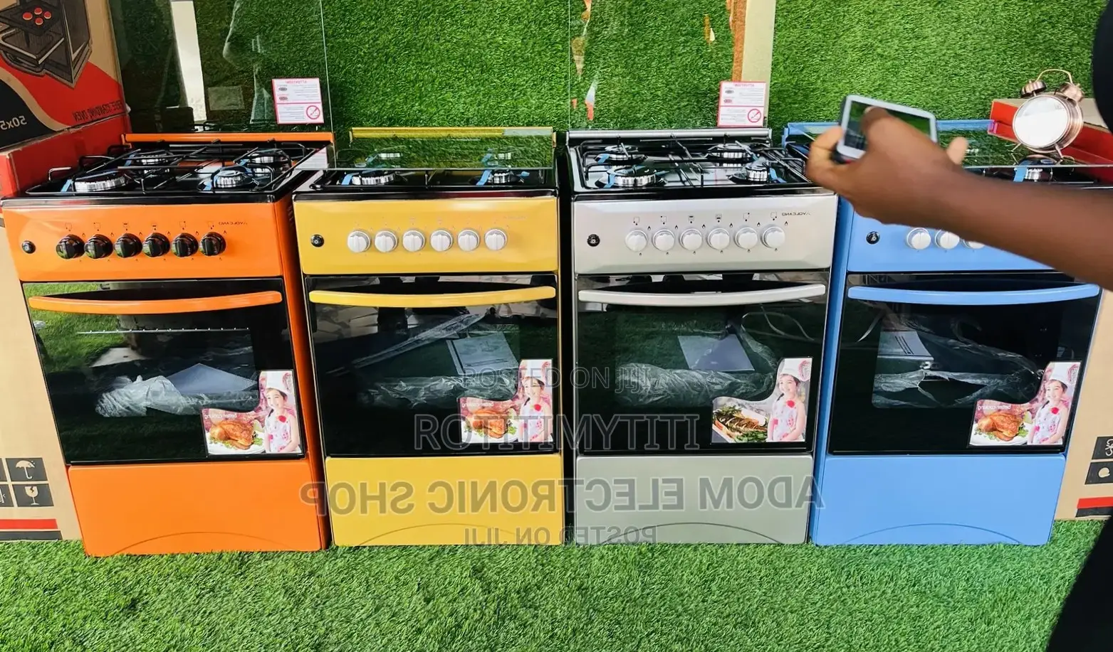 Volcano Gas Cooker Available at Gh1550 With Oven and Grill in Accra