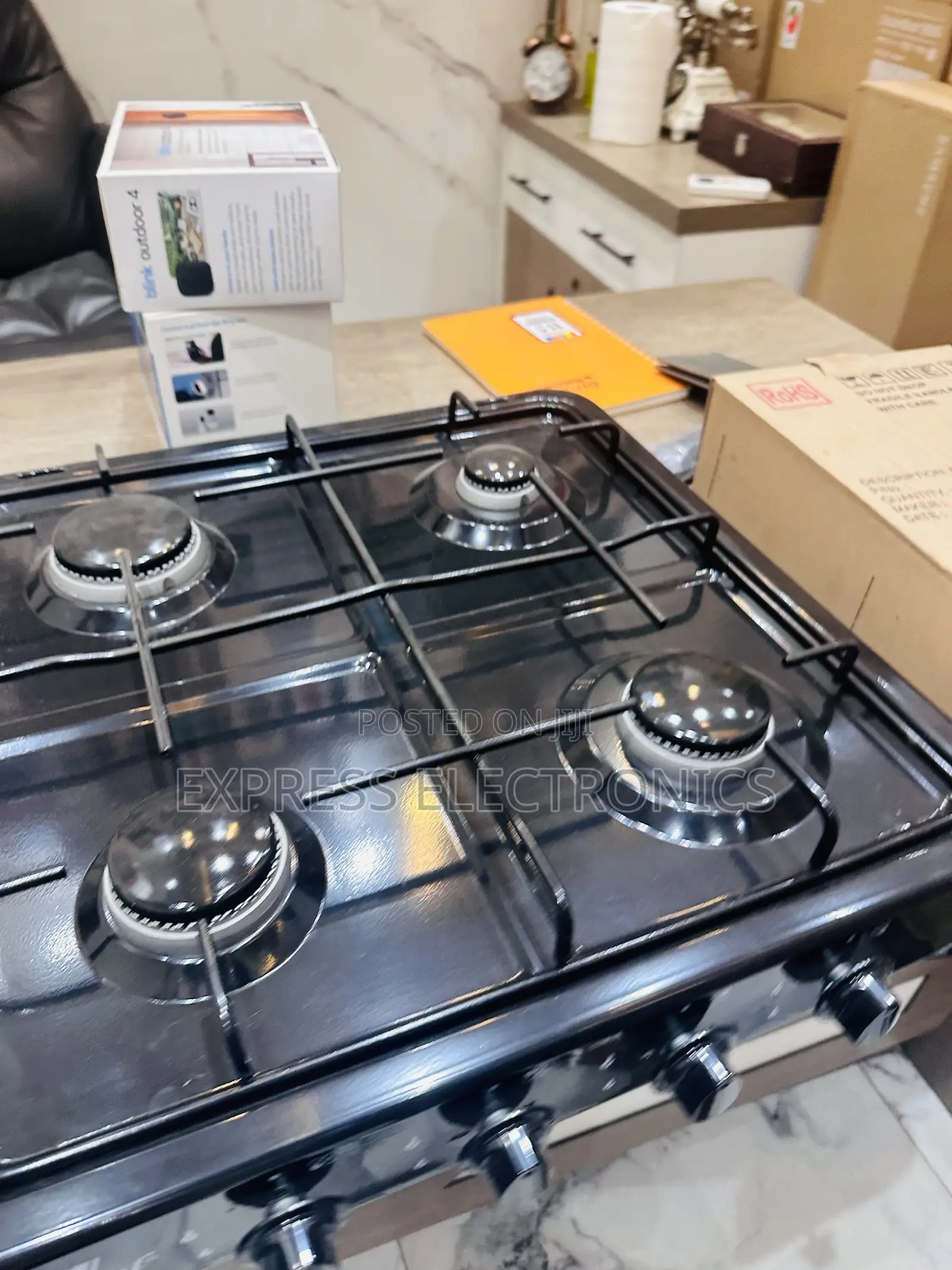 Better and Affordable Gas Cooker Yucel 4burner
