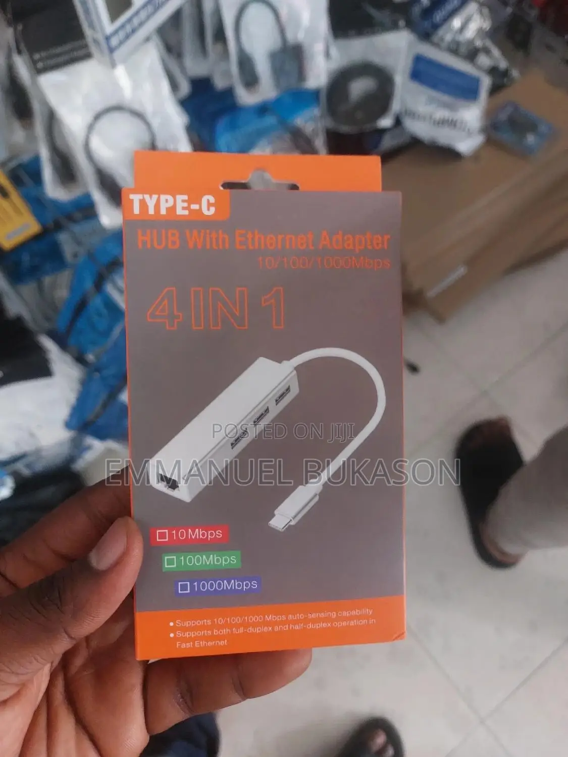 Type C Hub With LAN