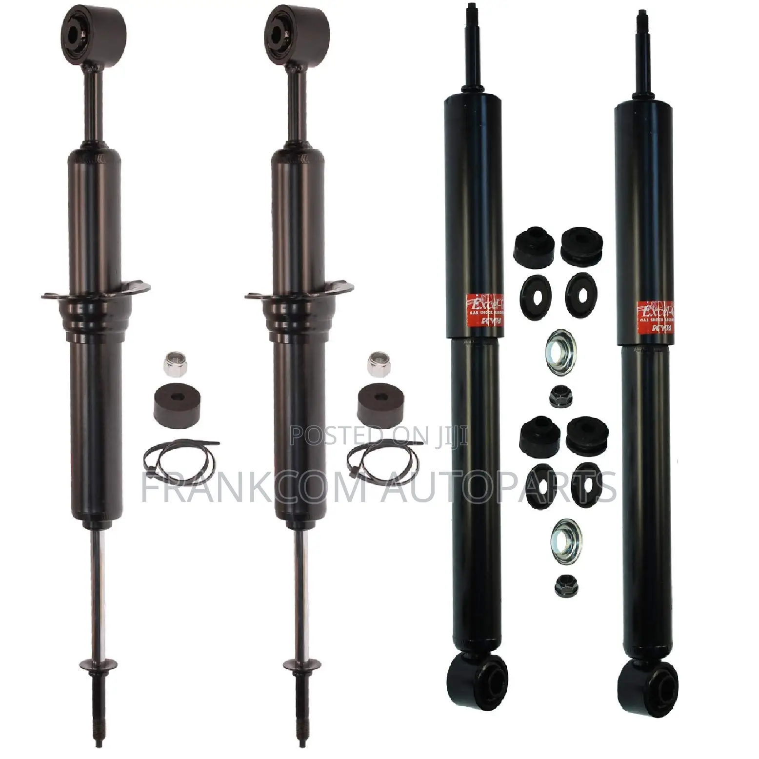 Toyota Fj Cruiser 2009-2014 Front and Back Shocks