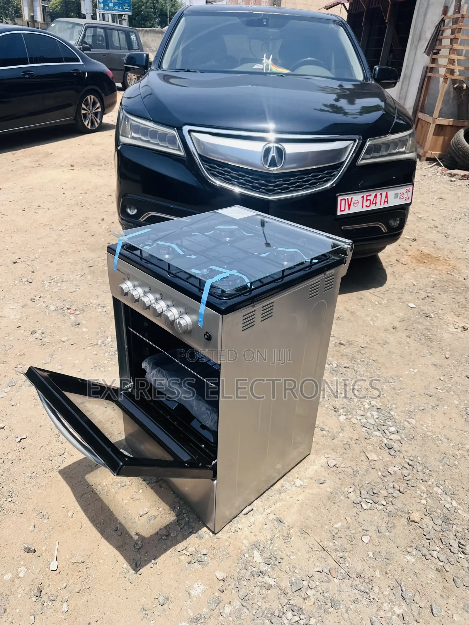 Designed in Turkey Volcano 4burner 50/50 Gas Cooker Oven