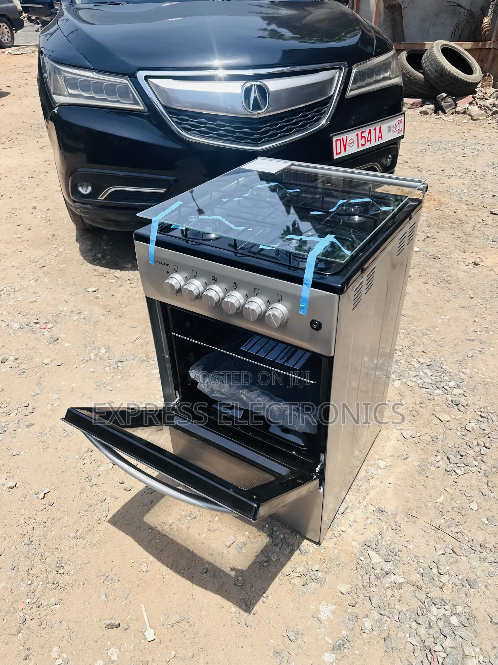 Tremendous Quality New Gas Cooker Oven 4burner 50/50