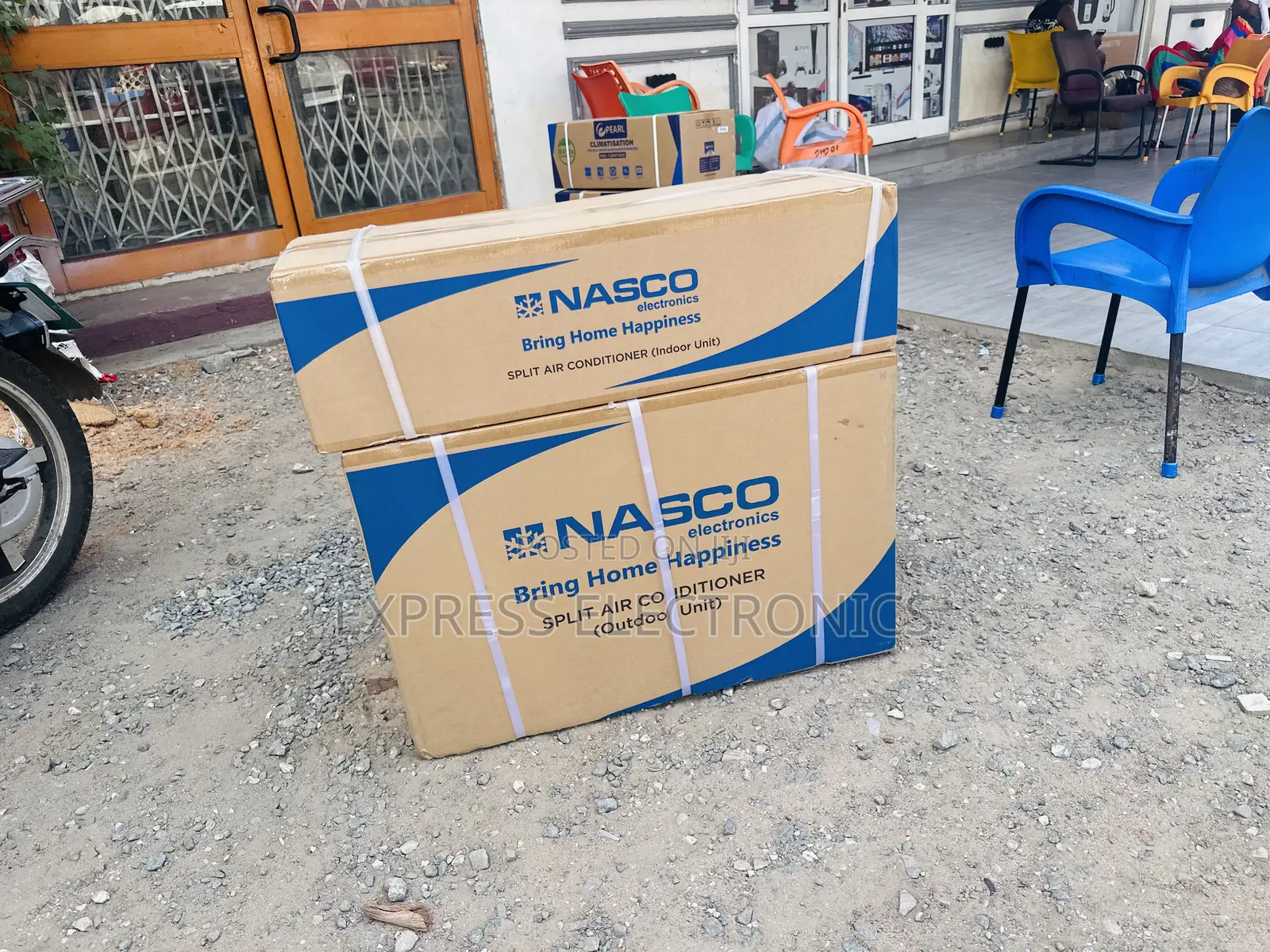 Golden Fin Condenser Split Dual Inverter Nasco 2.0hp