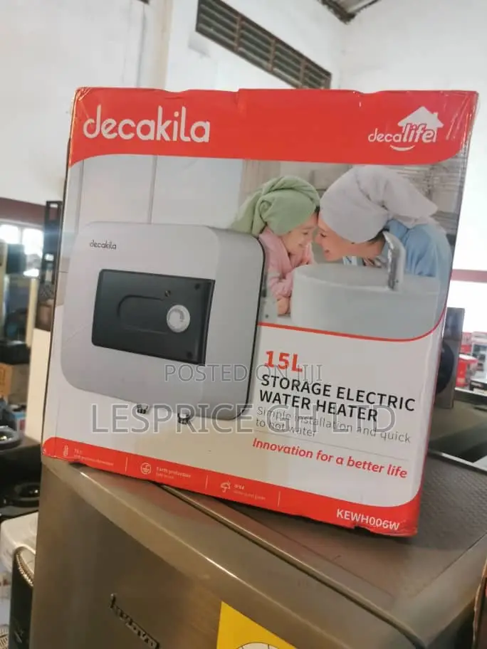 Powerful//Decakila 15L Water Heater