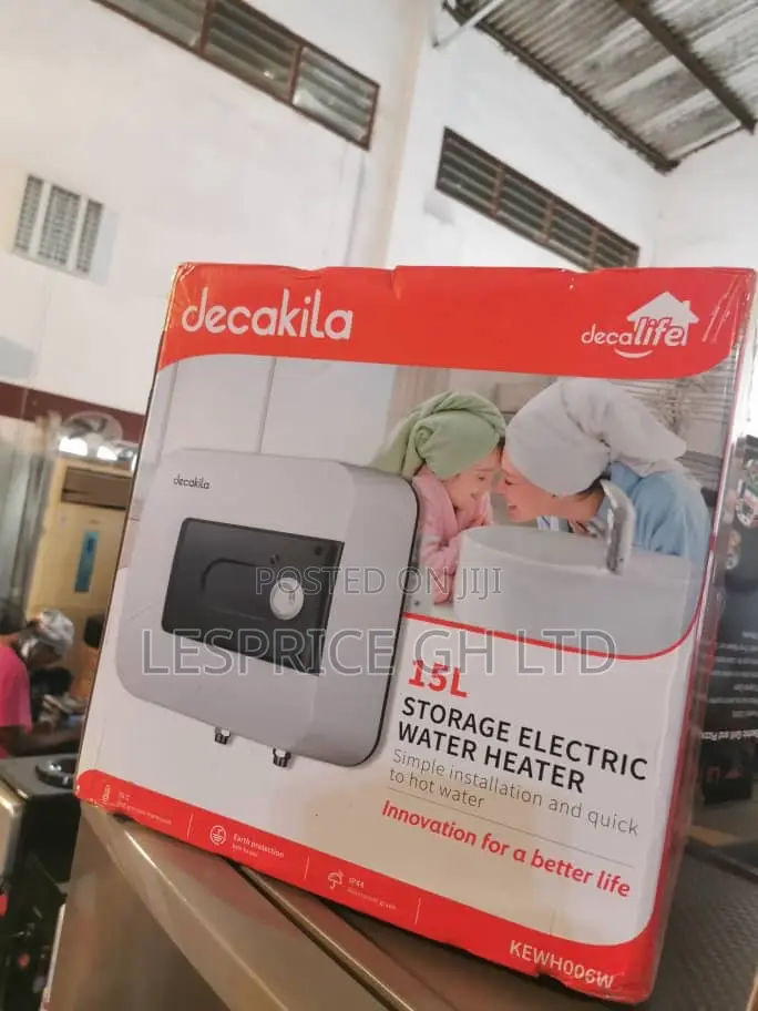Highly Affordable ~Decakila 15l Water Heater