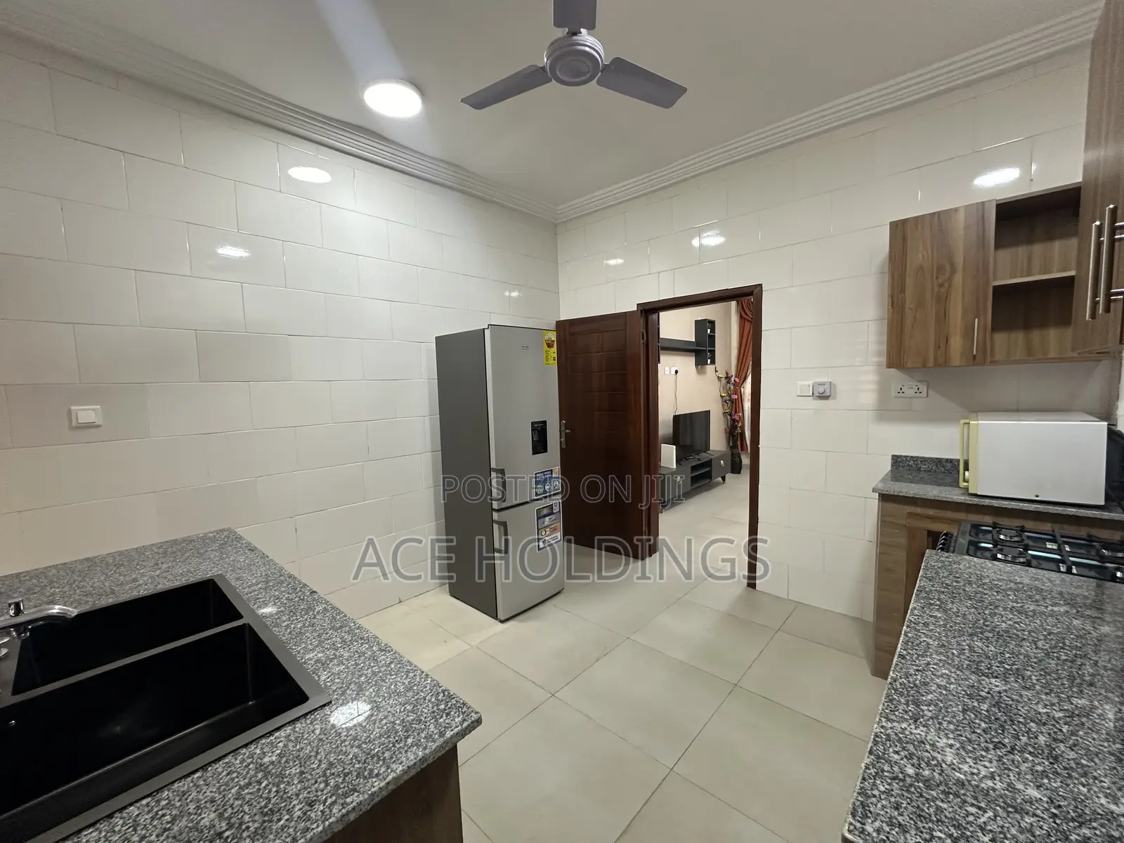 Furnished 3bdrm Apartment in Adjiriganor for rent