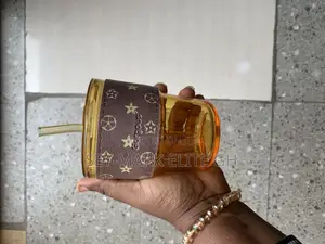 Glass Cup With Straw