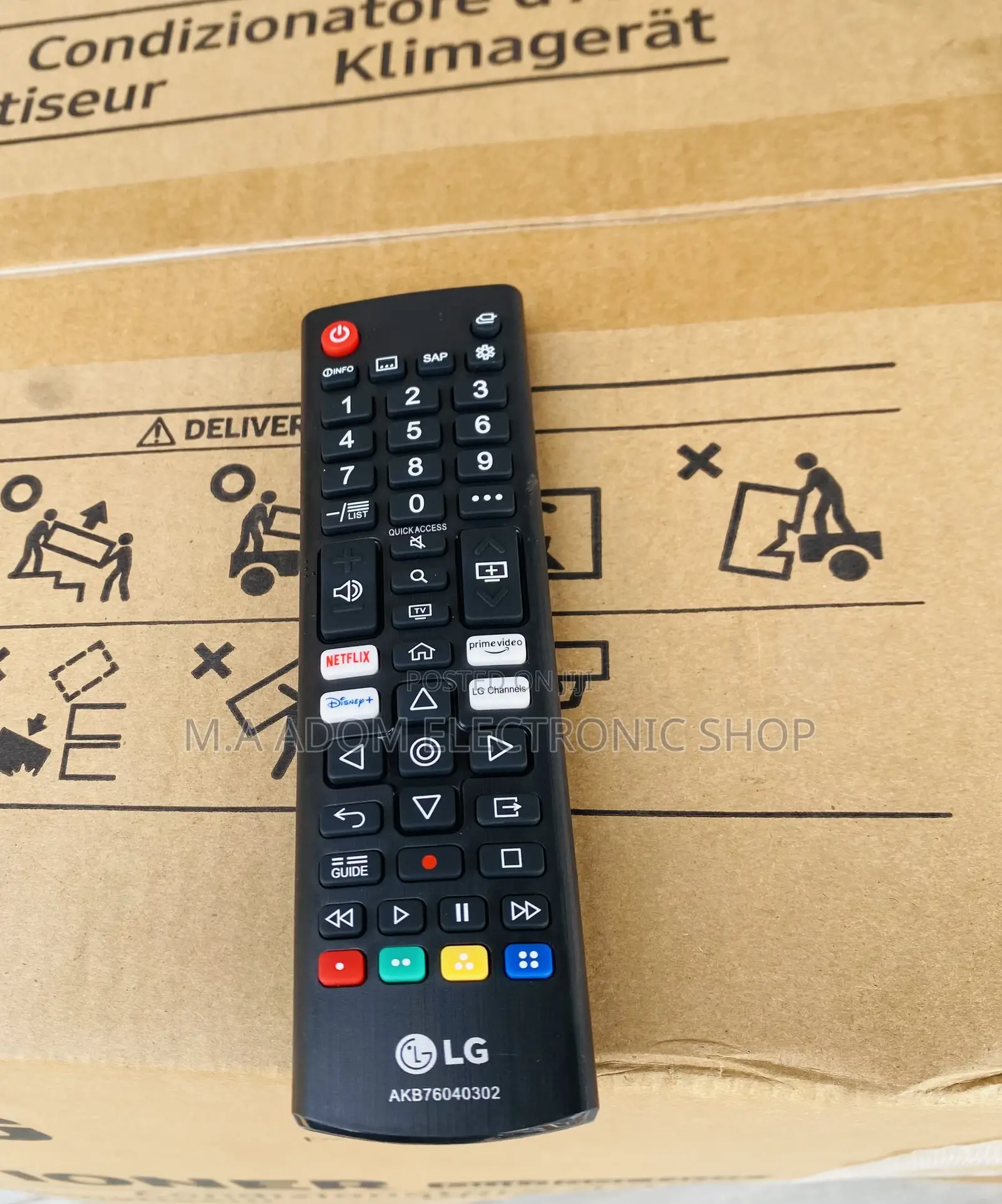 Buy Original LG Electric Remote Control(Black).