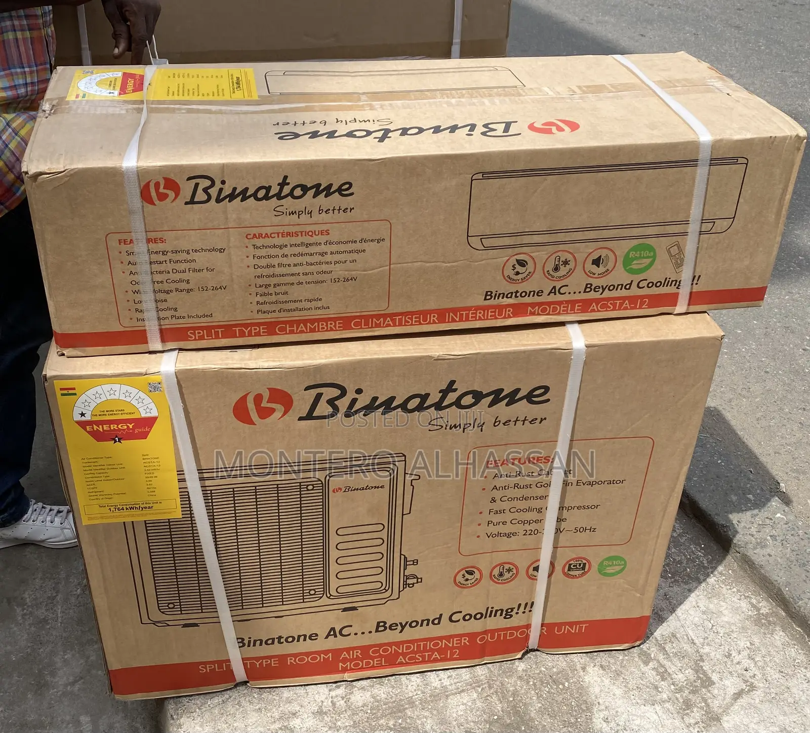 1.5hp Binatone Aircondition