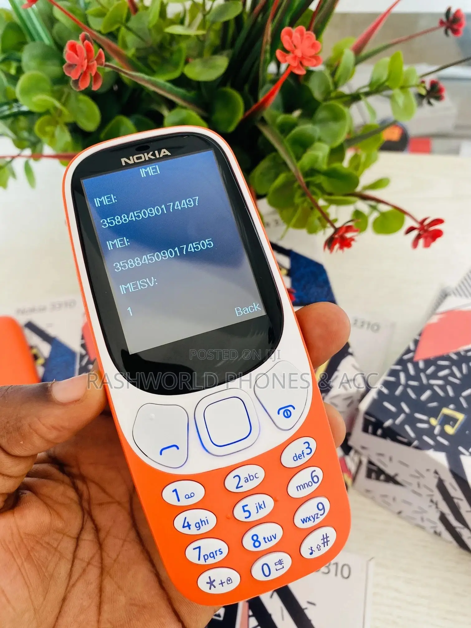 New Nokia 3310 Orange