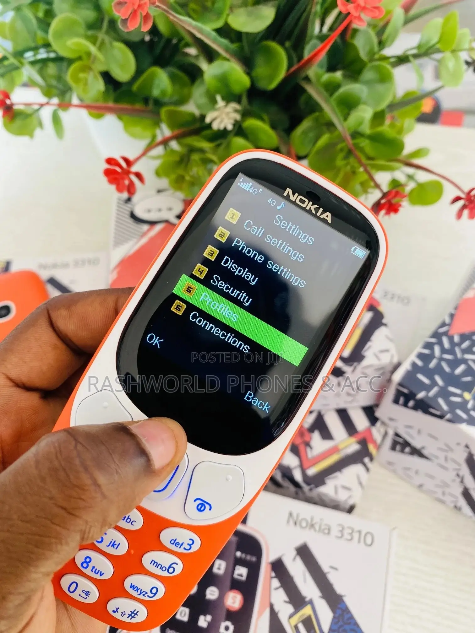 New Nokia 3310 Orange