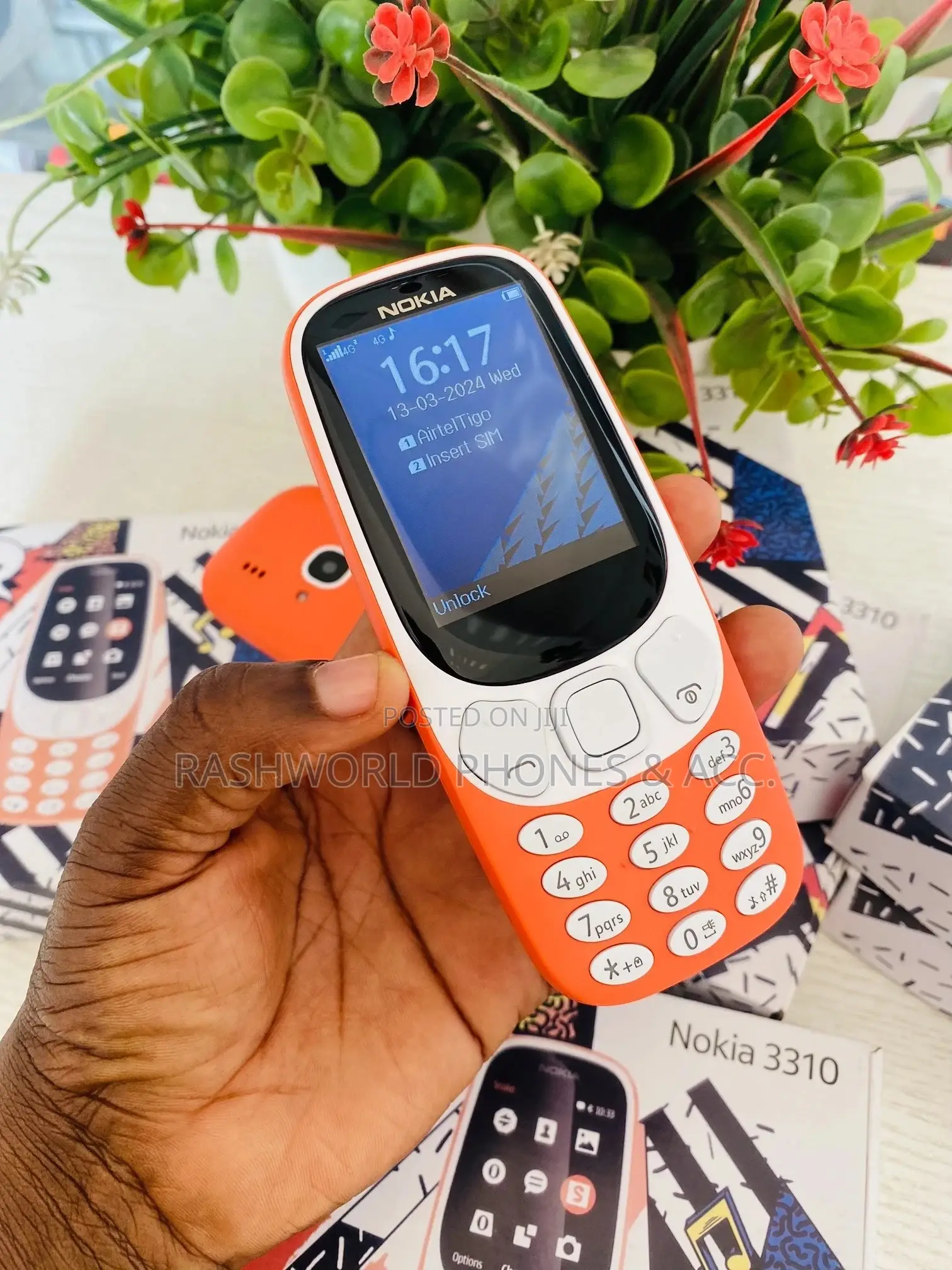 New Nokia 3310 Orange