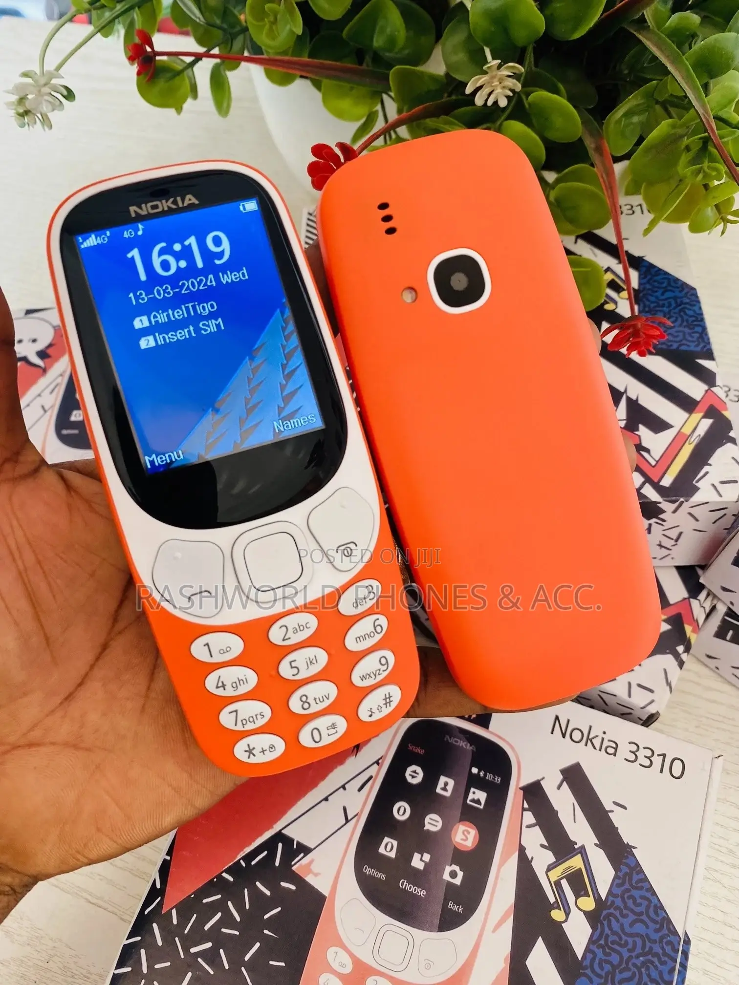 New Nokia 3310 Orange