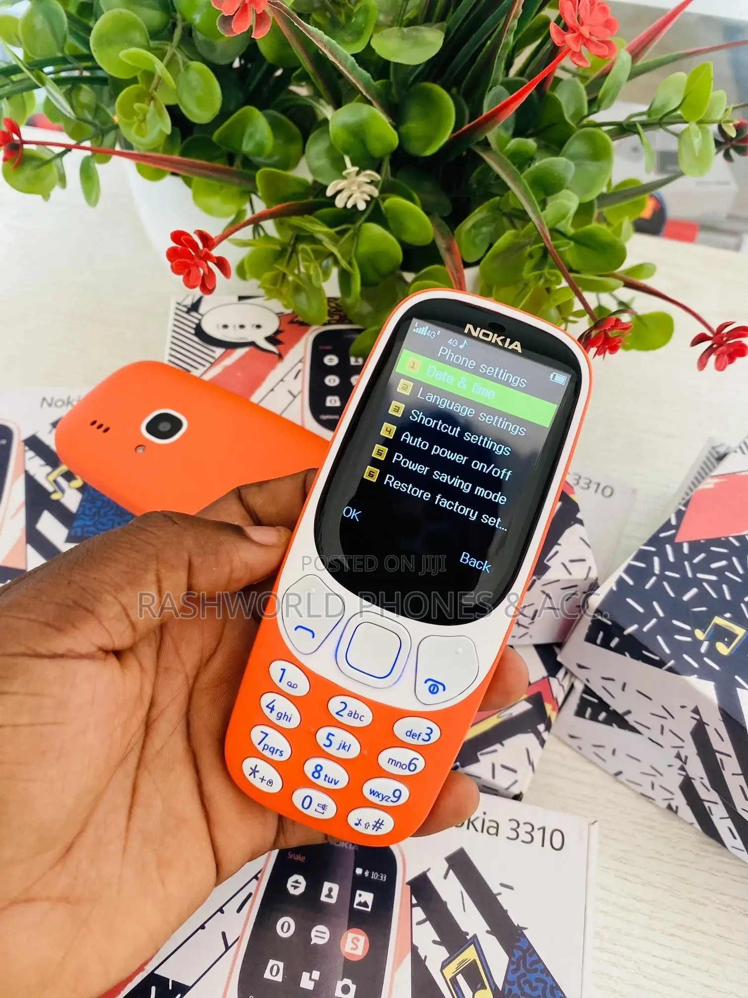 New Nokia 3310 Orange