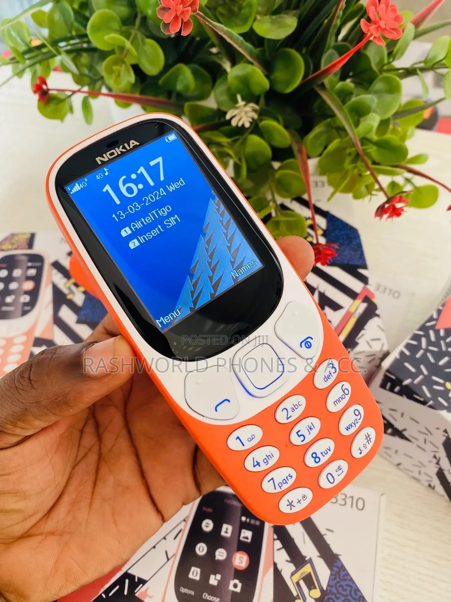 New Nokia 3310 Orange