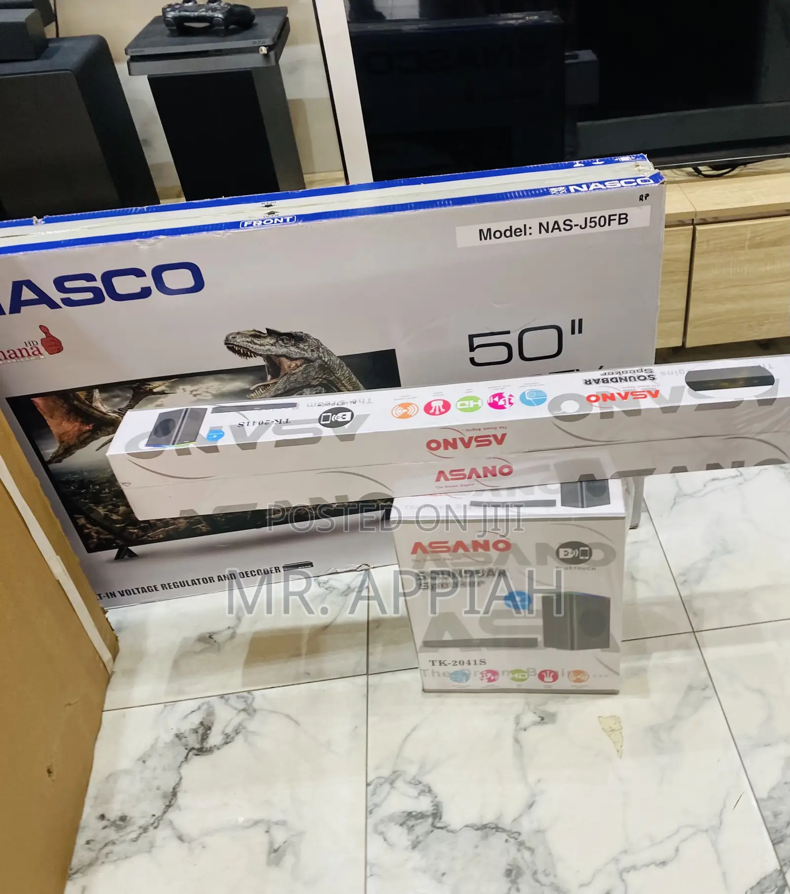 Latest Asano Bluetooth Sound Bar System(Black).