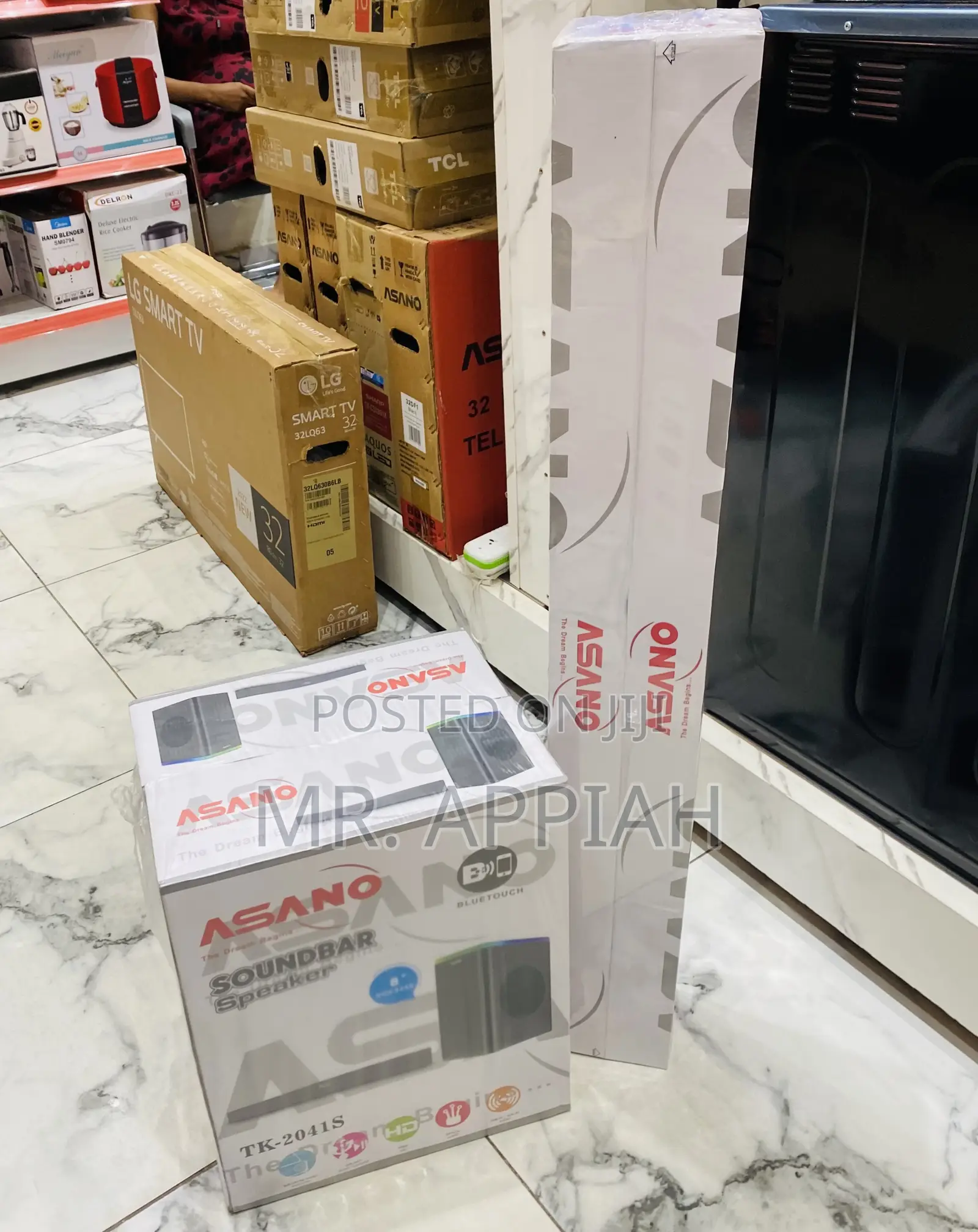 Durable Asano Bluetooth Sound Bar System(Black).