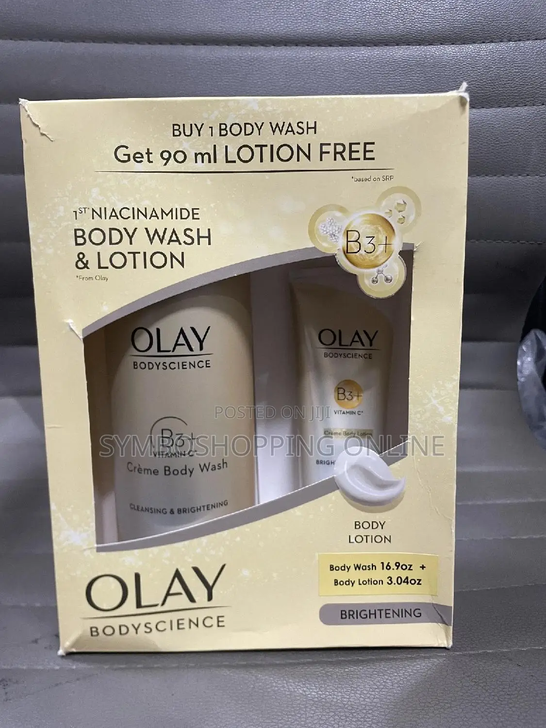 Olay Bodyscience Body Wash and Lotion 16.9oz Plus 3.04oz